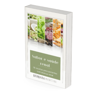 Capa do eBook Sabor e Saúde Renal - Receitas